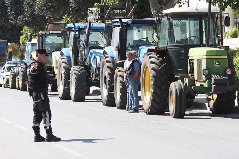 image Nicosia police warn of traffic disruptions on Monday due to farmers’ protest
