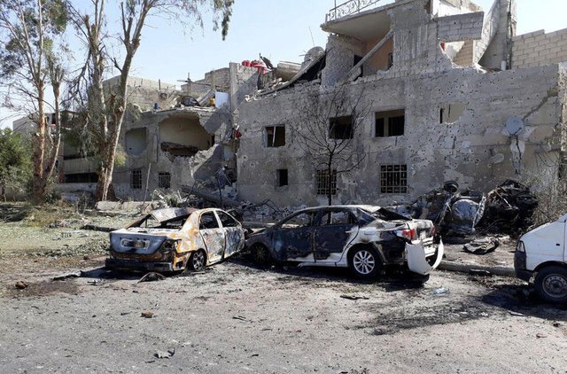 image Several soldiers killed, wounded in blast targeting military bus near Syrian capital