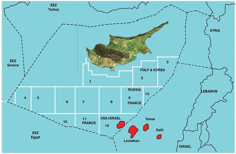 image Cypriot envoy says any maritime border dispute with Lebanon &#8216;easily&#8217; resolved