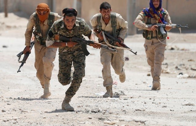 image Turkish warplanes hit Kurdish militant targets in Iraq, Syria &#8211; ministry