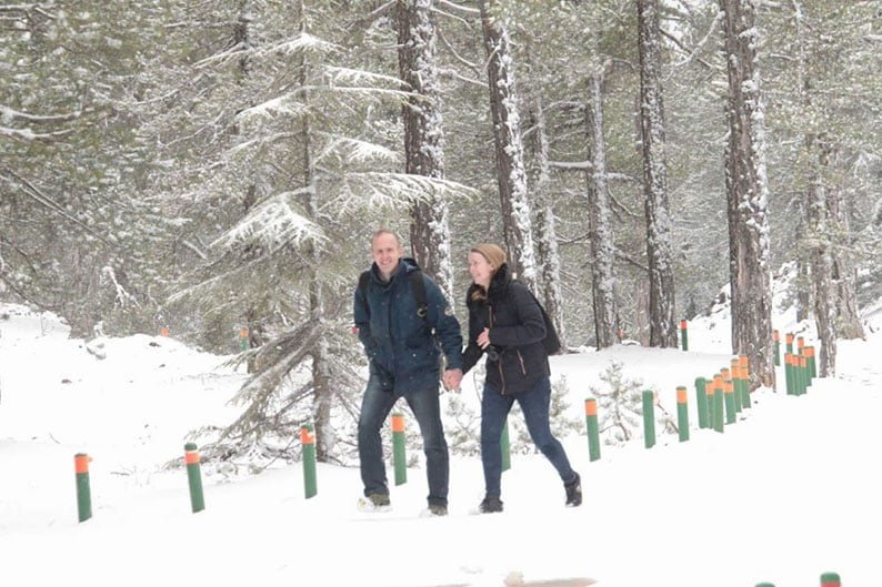 image Today’s weather: More snow in Troodos