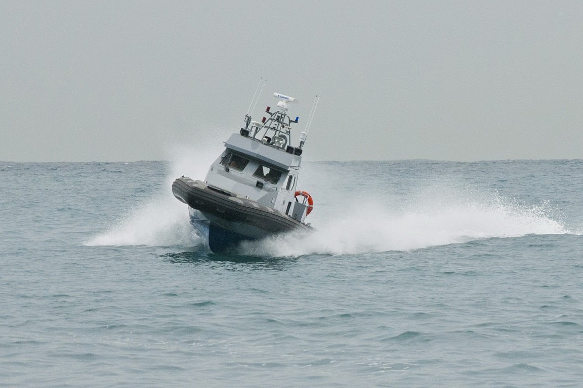 image Search and rescue operation for missing swimmer (video)