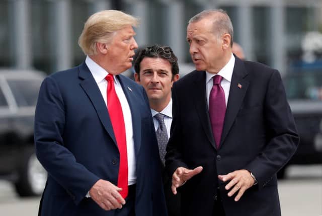 image Trump says Turkey holds the key to Syria&#8217;s future