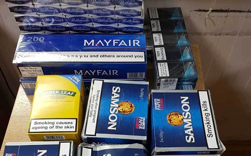 image Man fined over duty-free tobacco