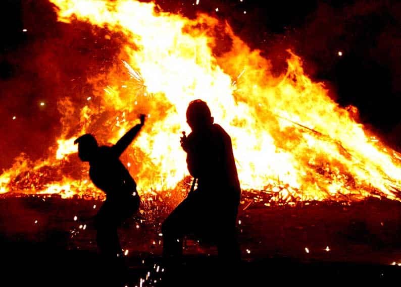 image Two remanded over burning of police car on Holy Saturday