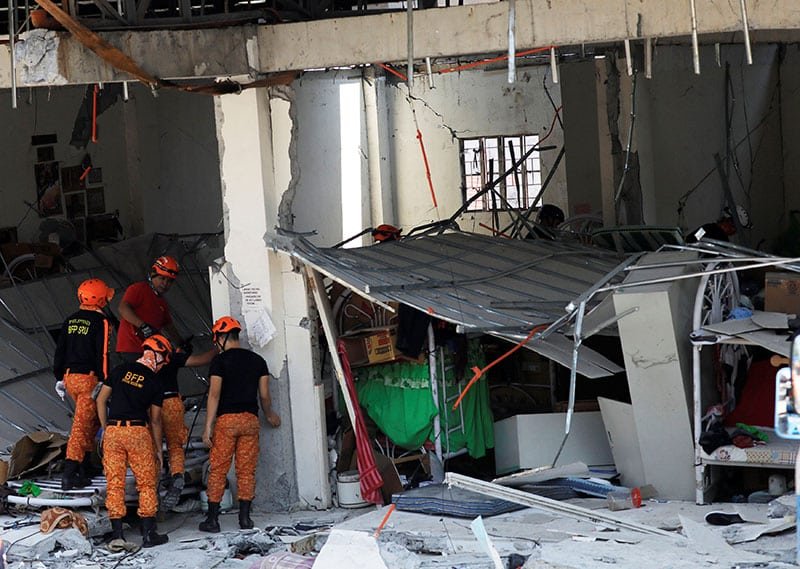 image Powerful 6.9 magnitude earthquake in Philippines causes damage, power outages