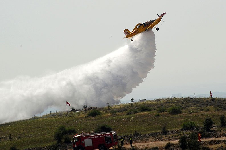 image Blaze in Paphos district under control (updated)