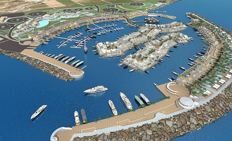 image Paphos marina progresses one step further