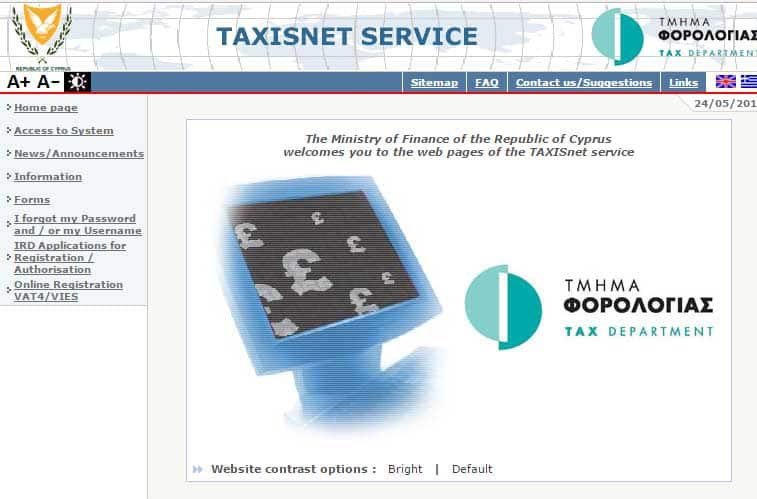 image Government web portals closed for maintenance