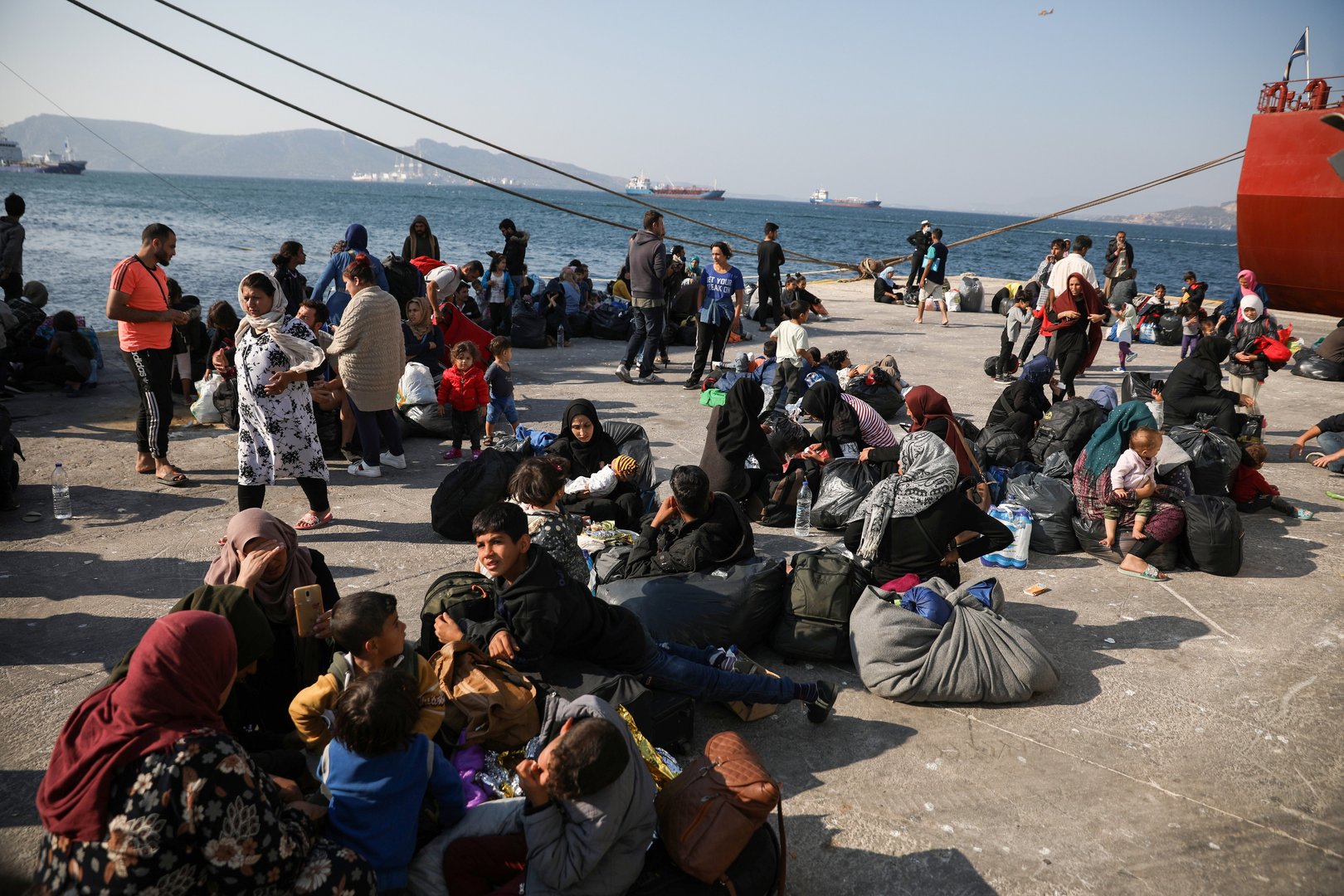 image Over 300 migrants spotted off coast in the north