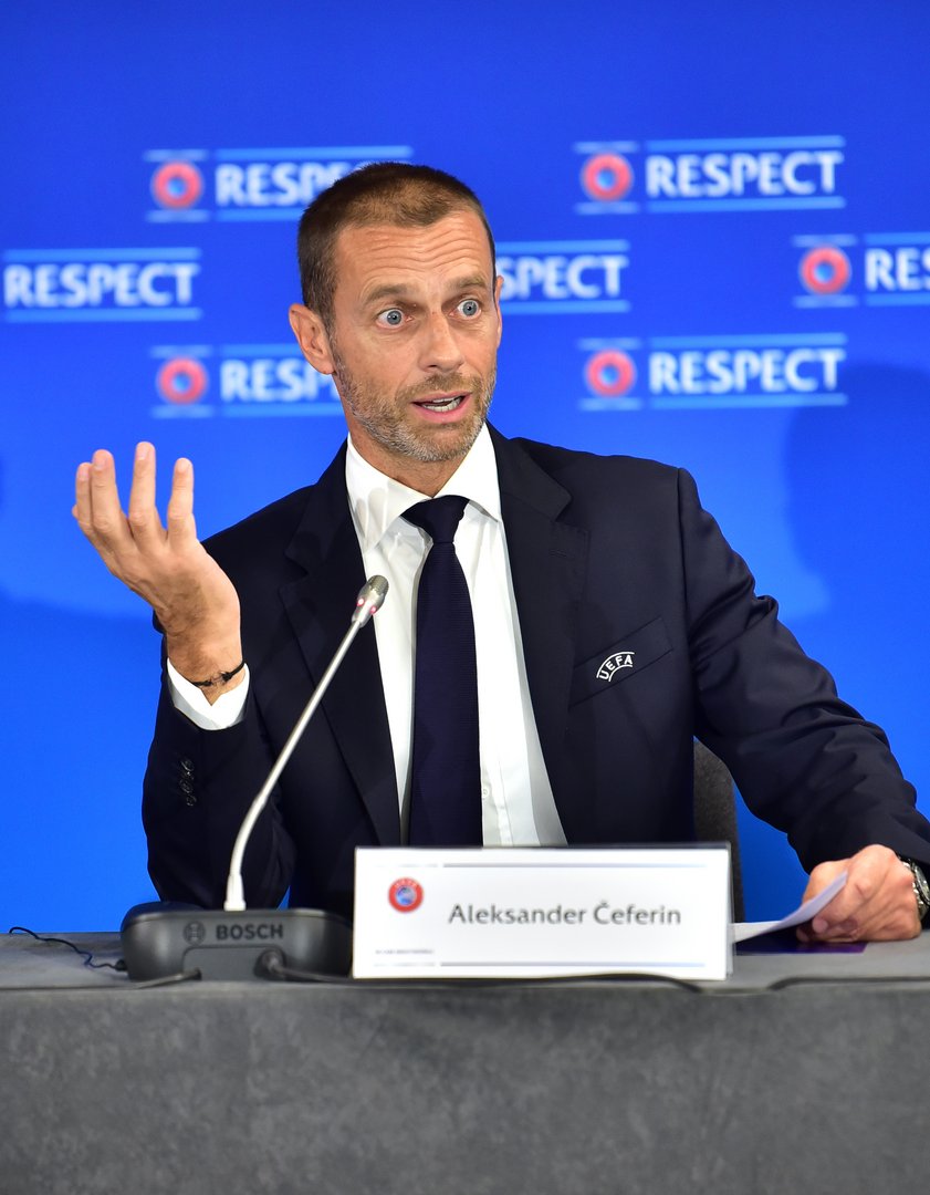 image UEFA president warns clubs against &#8216;reckless&#8217; spending on player wages