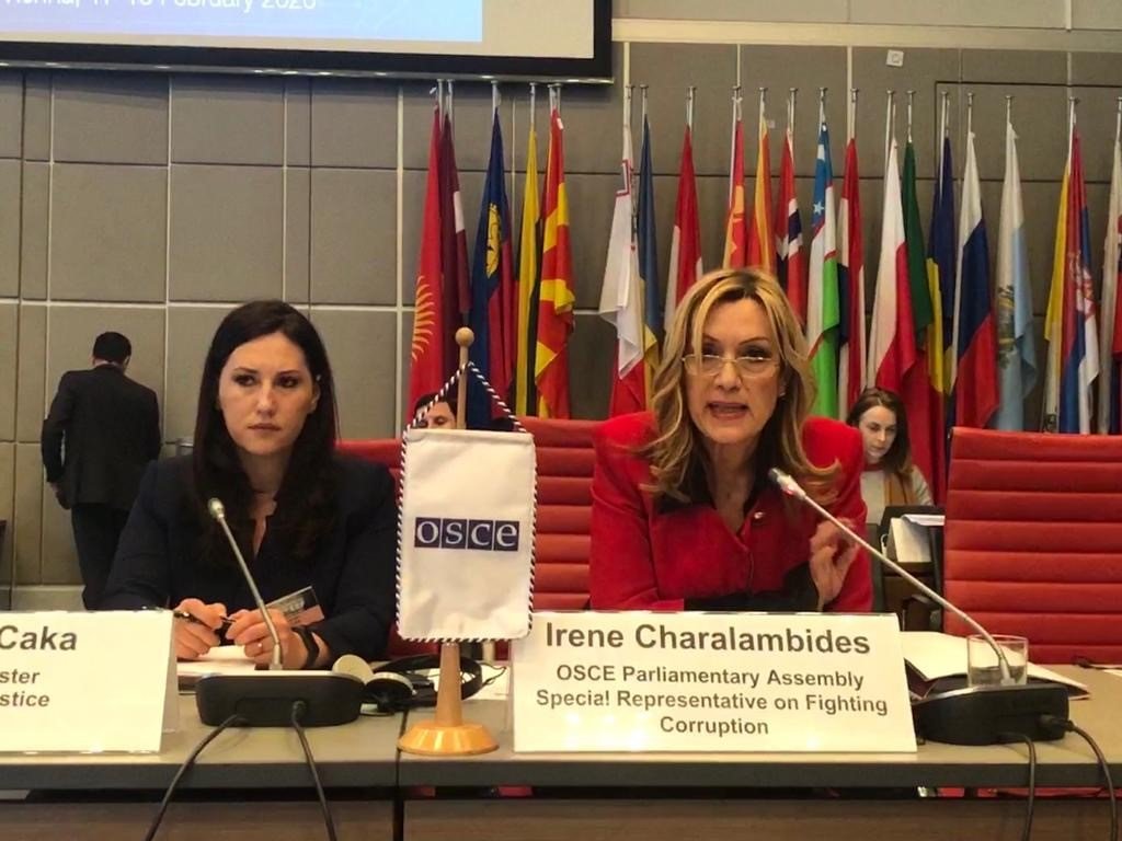 image Cypriot MP Irene Charalambidou elected OSCE vice president