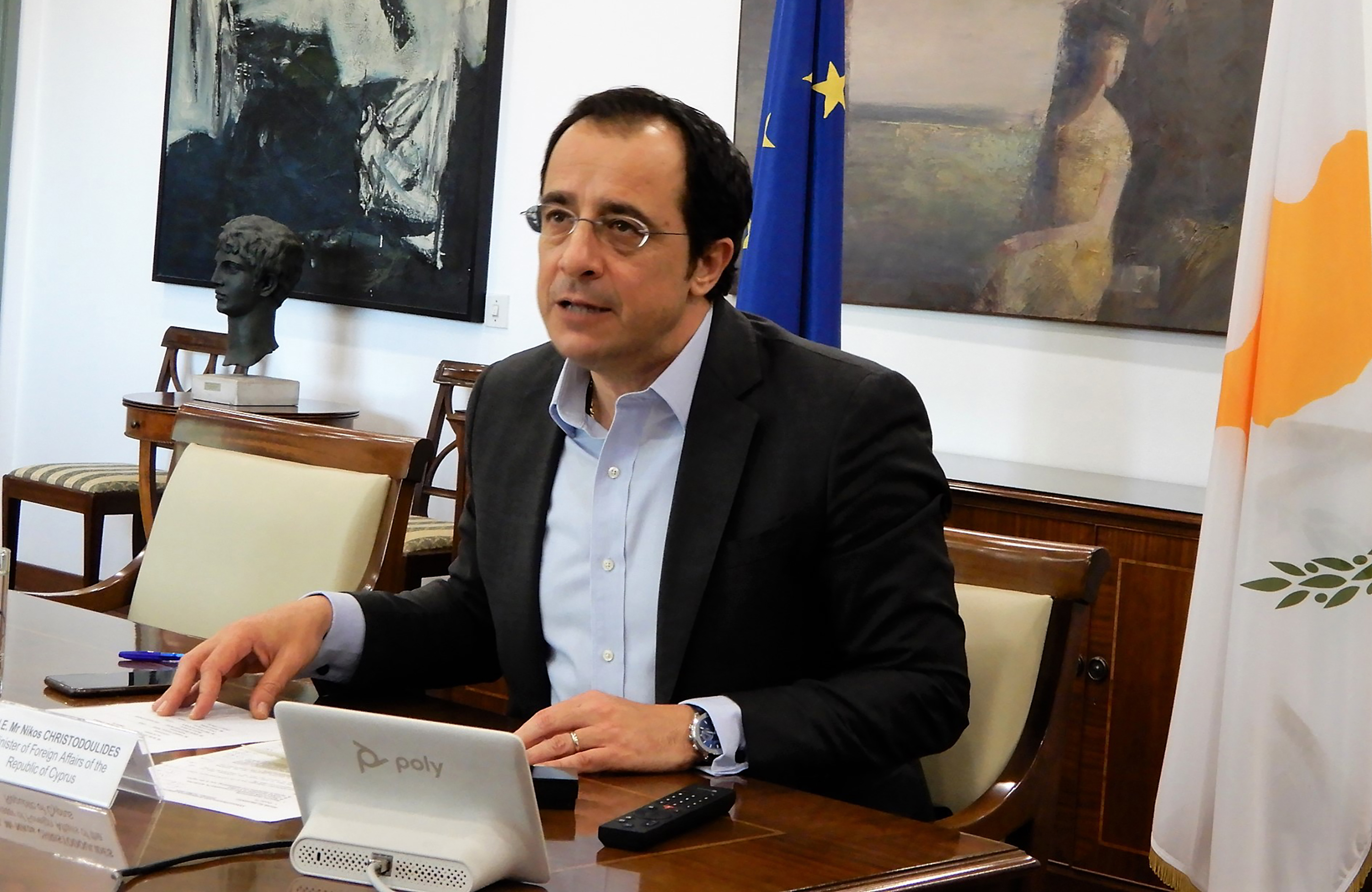image Christodoulides heads to Moscow, meeting Lavrov on Thursday