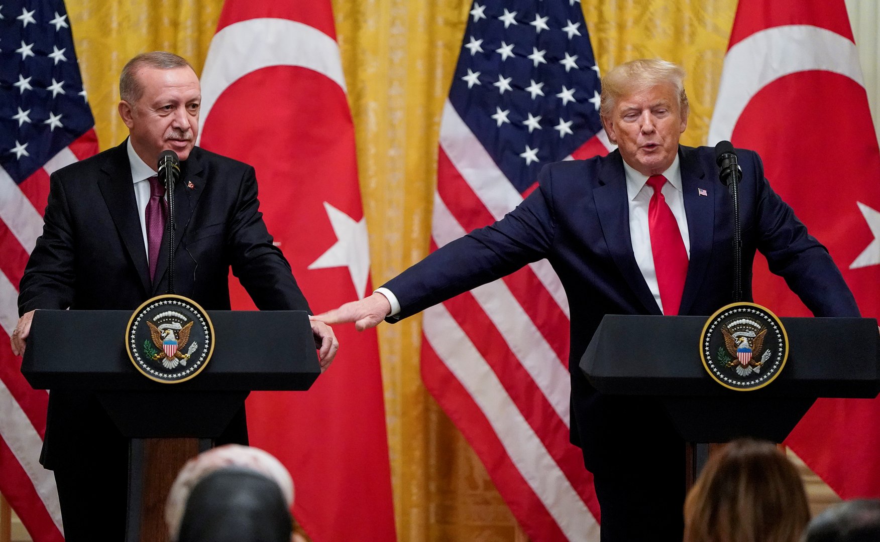 cover At White House, Erdogan to seek deal with Trump on F-35s