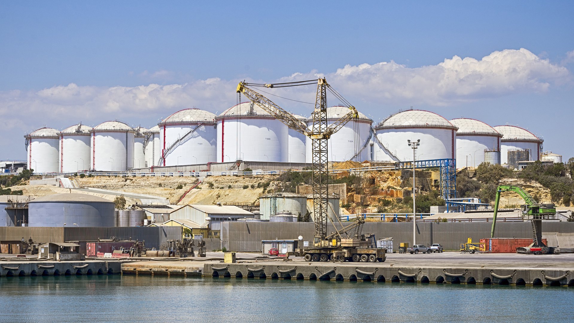 image Construction of LNG jetty set to start