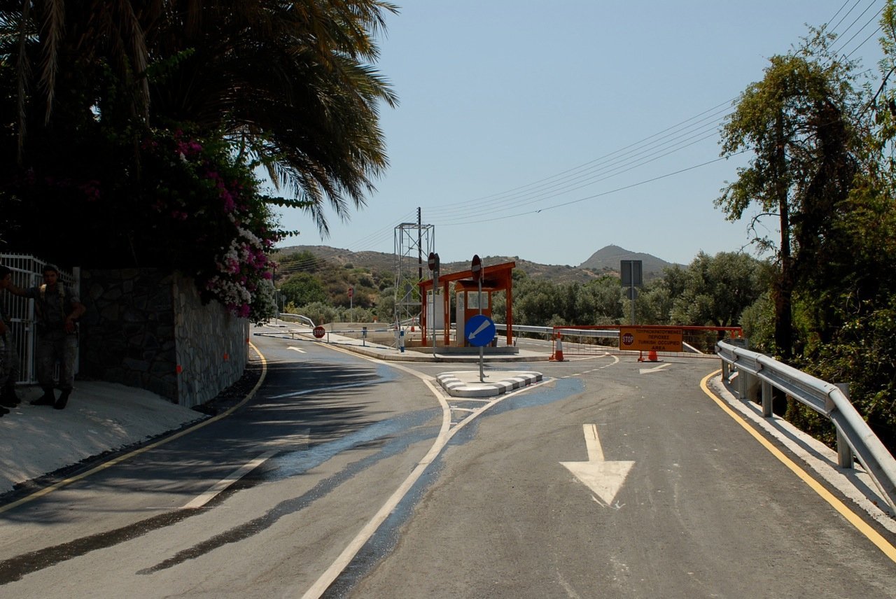 cover Two Greek Cypriots detained in north