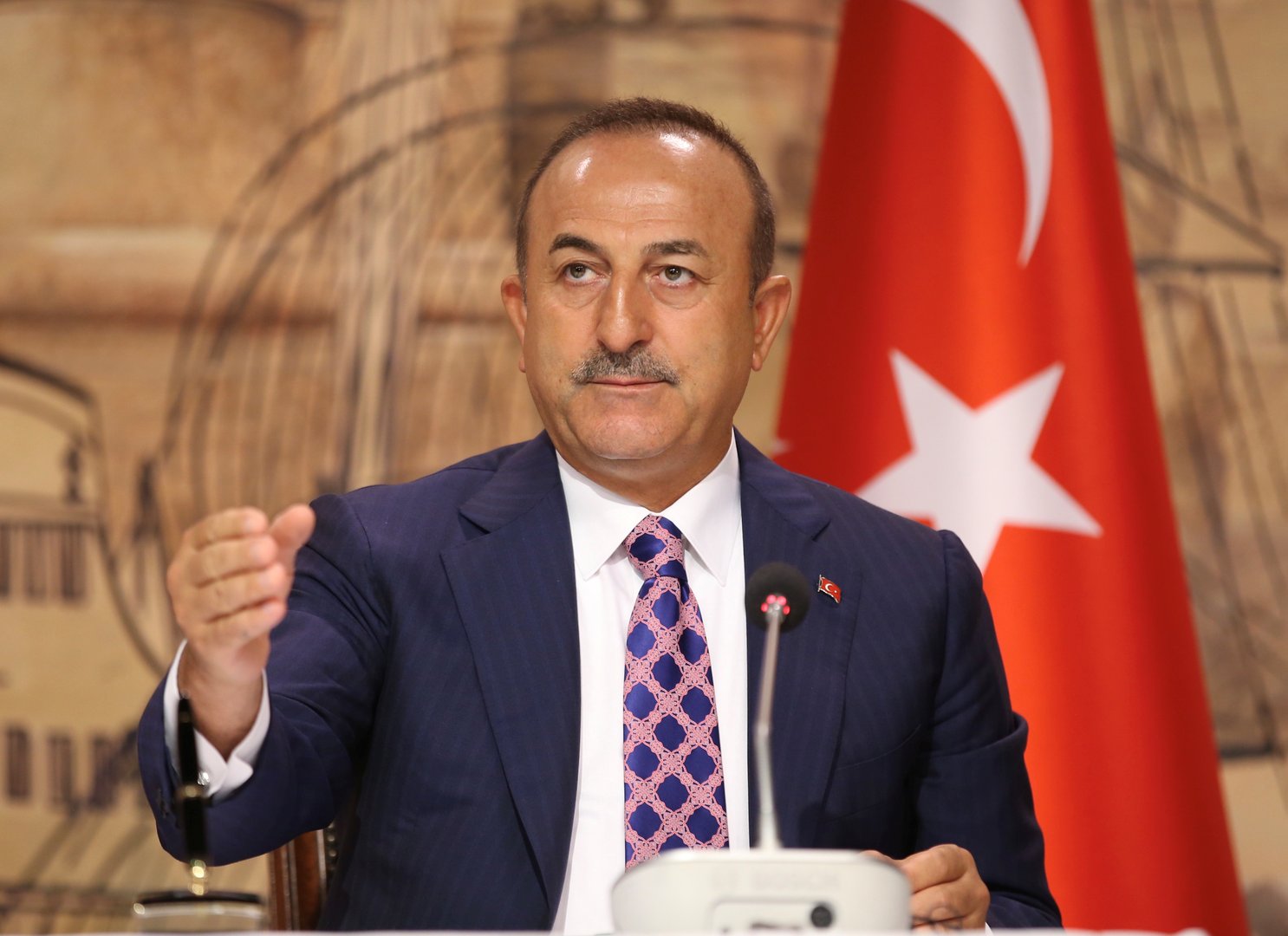 image Cavusoglu says talks must be based on sovereign equality