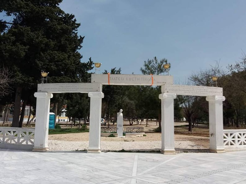 image Paphos monument to Greek Revolution complete