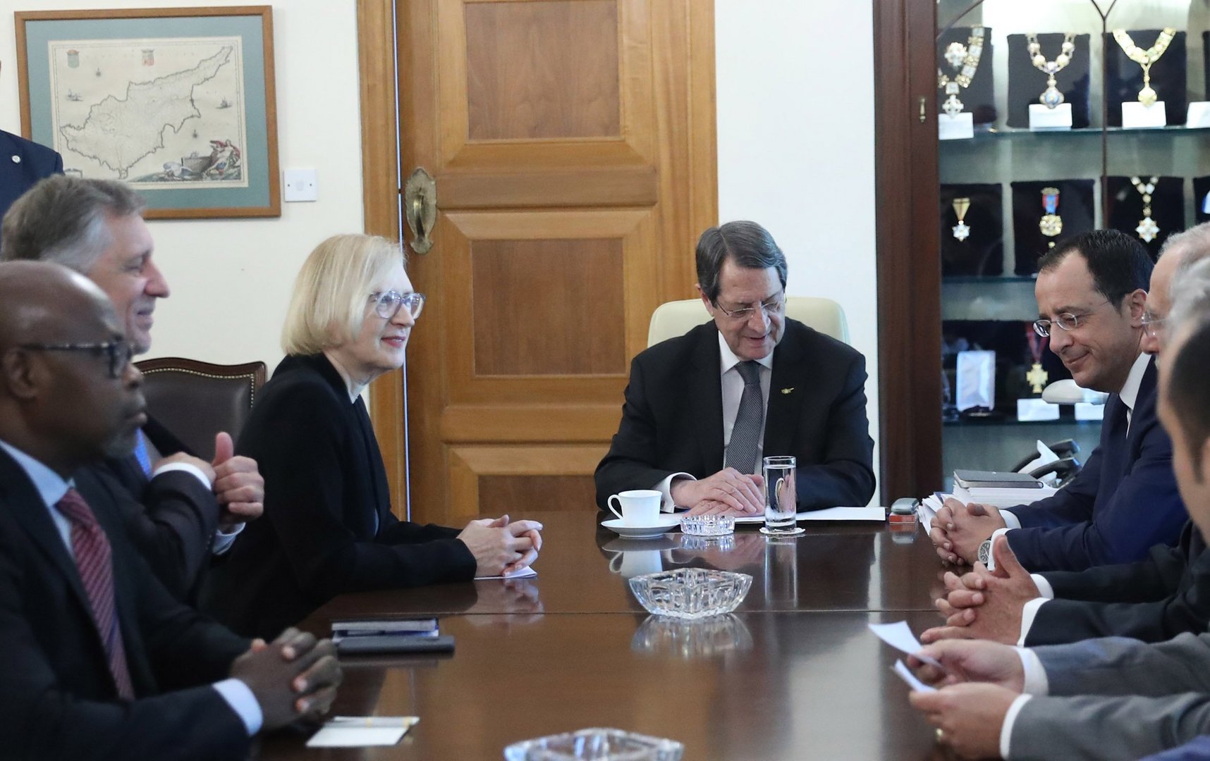 image Anastasiades critical of UK and Spehar over their stance on Turkey at UN