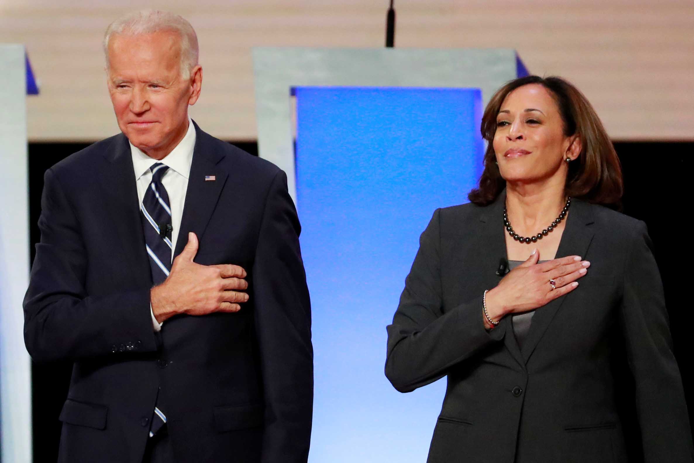 image Harris to be first woman to take U.S. presidential reins as Biden undergoes colonoscopy