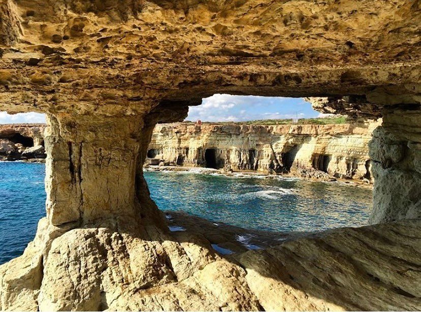 image Woman rescued from sea caves in Famagusta