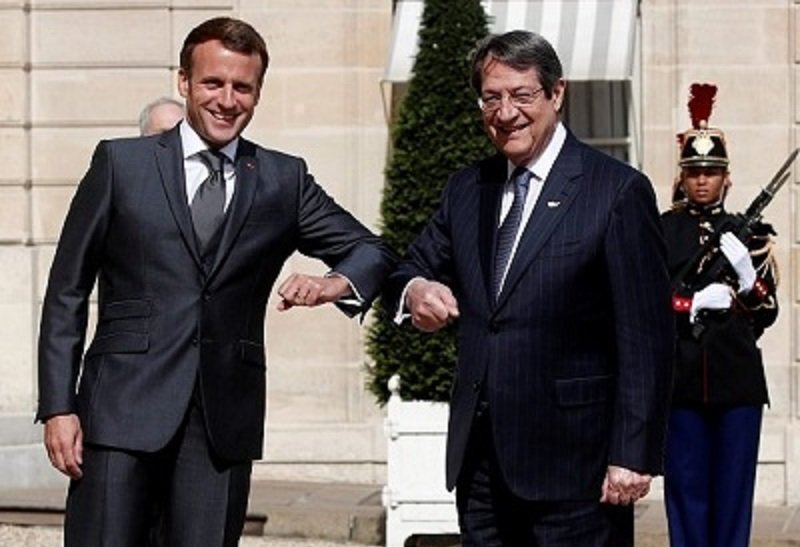 image Anastasiades congratulates Macron on his re-election (updated)