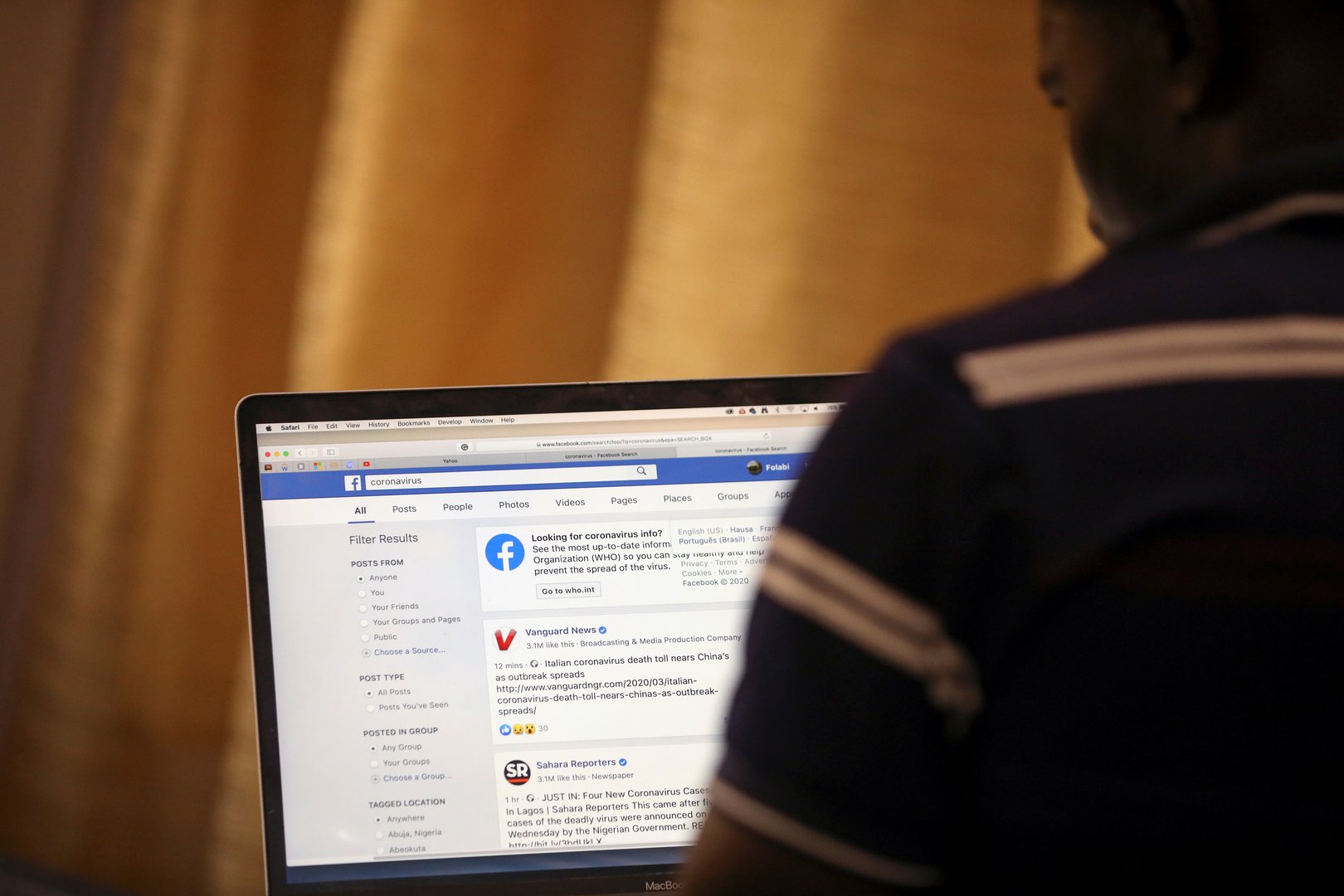 image Coronavirus: Health ministry announces Facebook page to answer questions