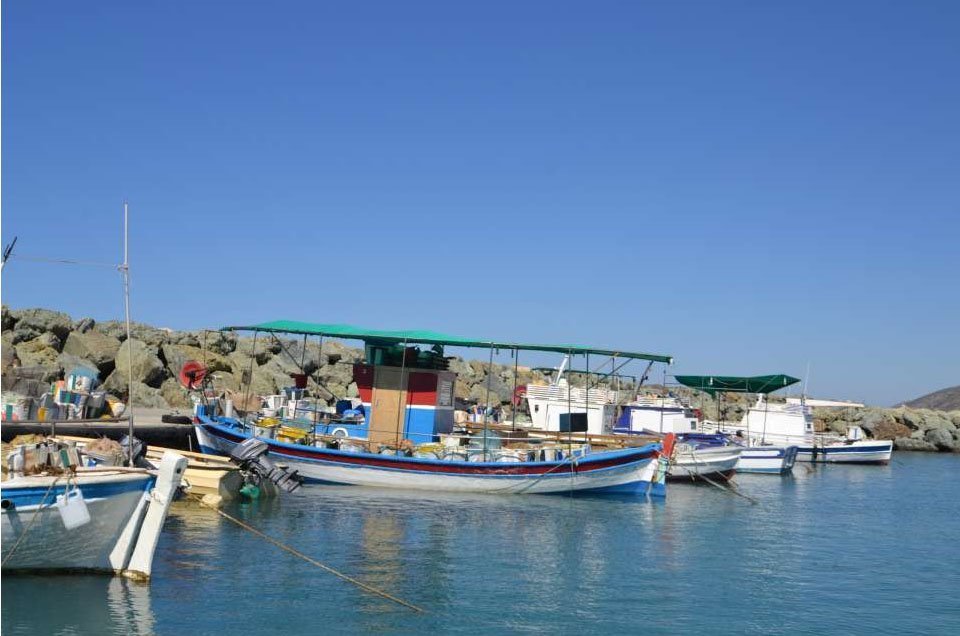 image Boat with nine irregular migrants escorted to Kato Pyrgos