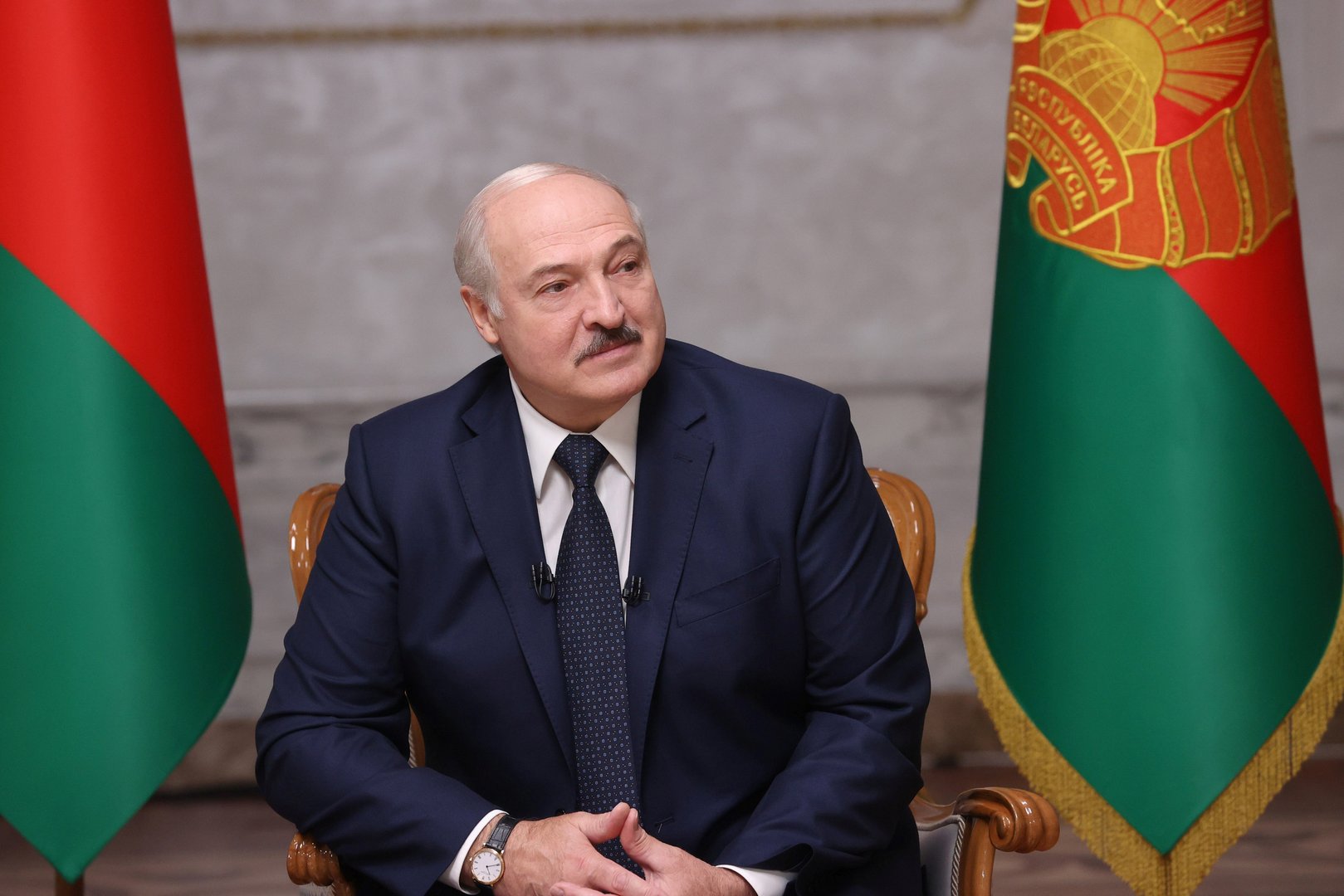 image Belarus leader warns on NATO troops in Ukraine, migrant &#8216;catastrophe&#8217;