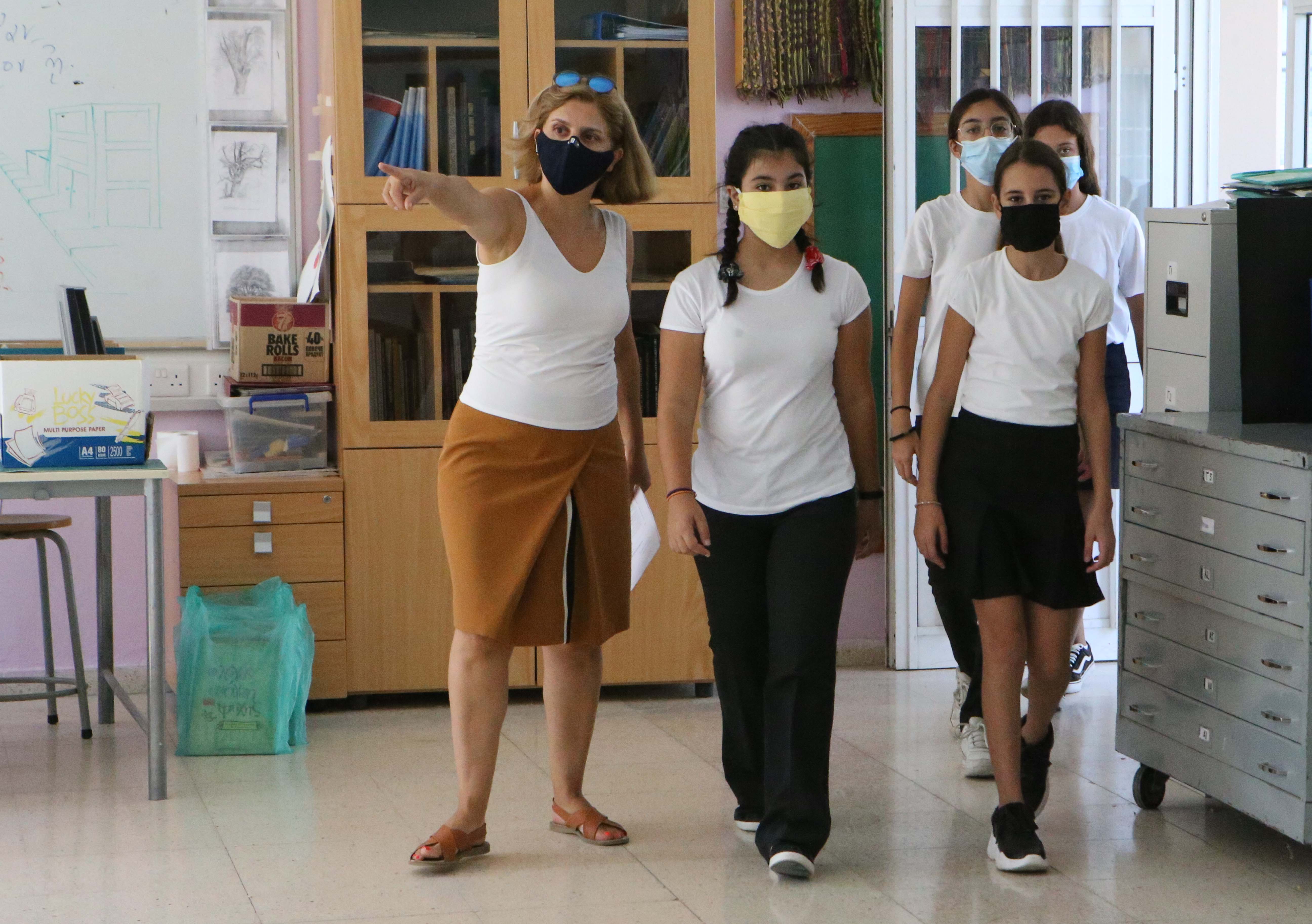 image Coronavirus: schools gearing up to reopen for primary and final year students