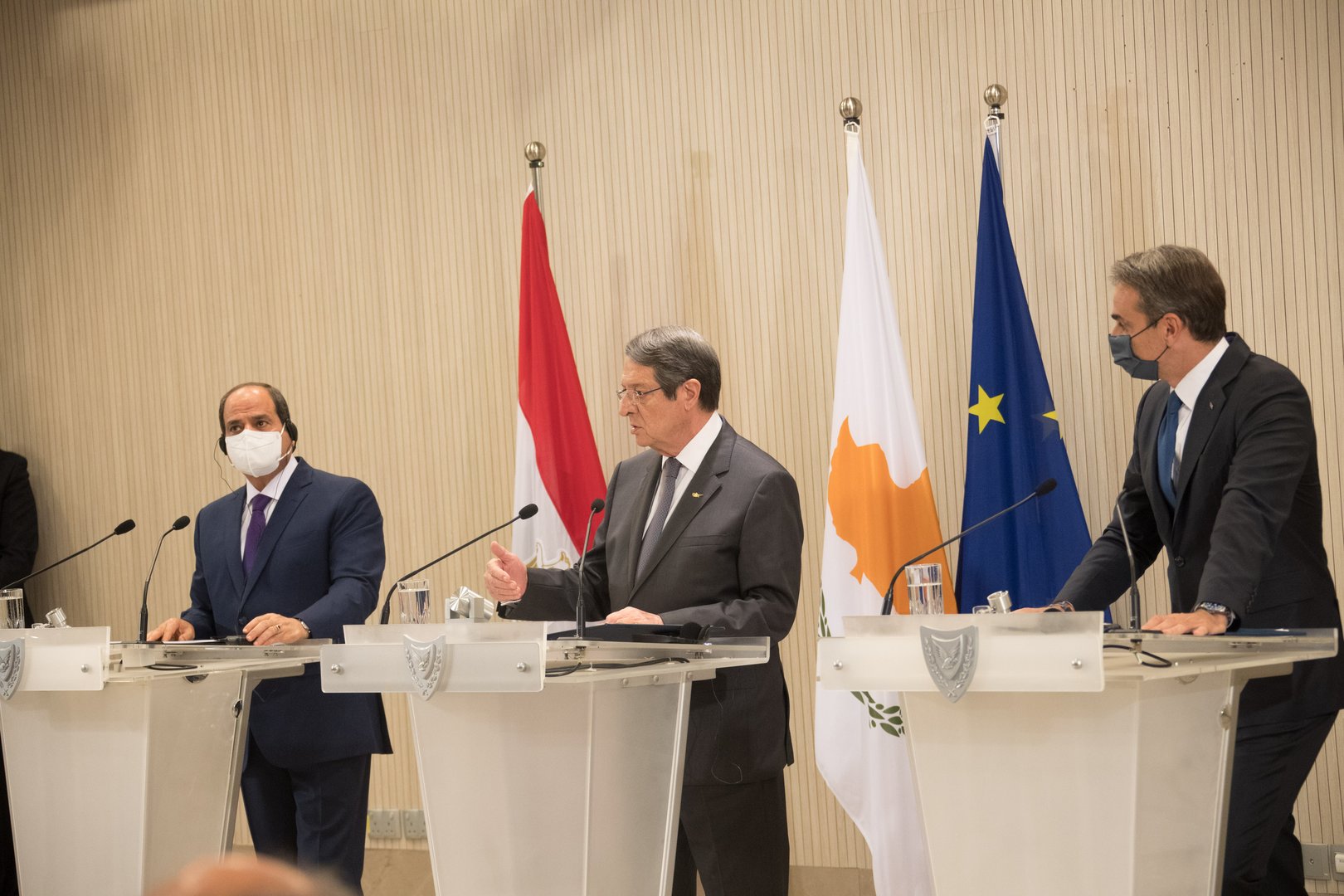 image Cyprus problem and energy on agenda of trilateral meeting Tuesday