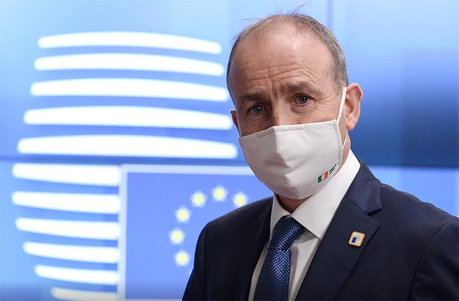 image Irish PM Martin warns Britain over its N.Ireland law (Updated)