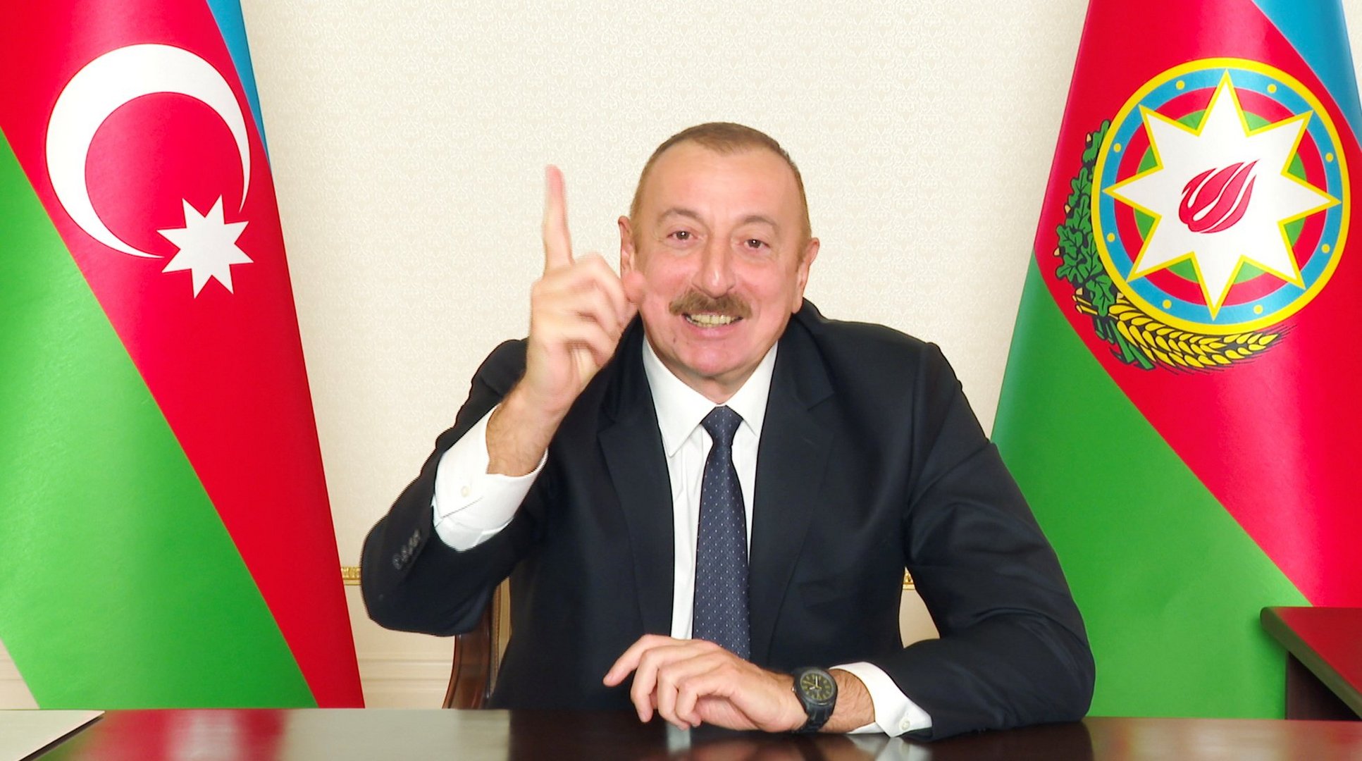 image Azerbaijan President Aliyev heads for landslide re-election win