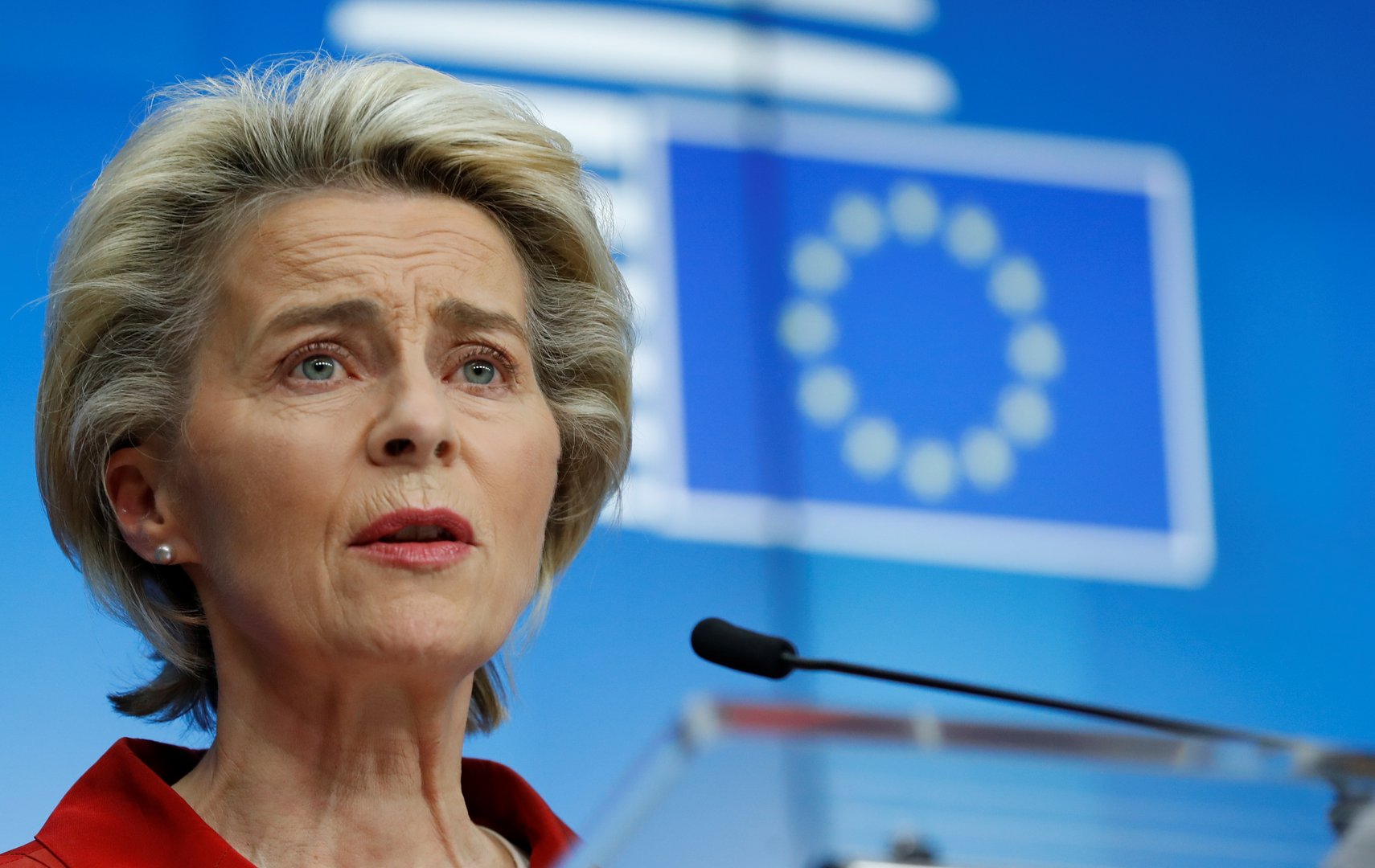 image EU&#8217;s von der Leyen defends vaccine strategy, admits mistakes were made