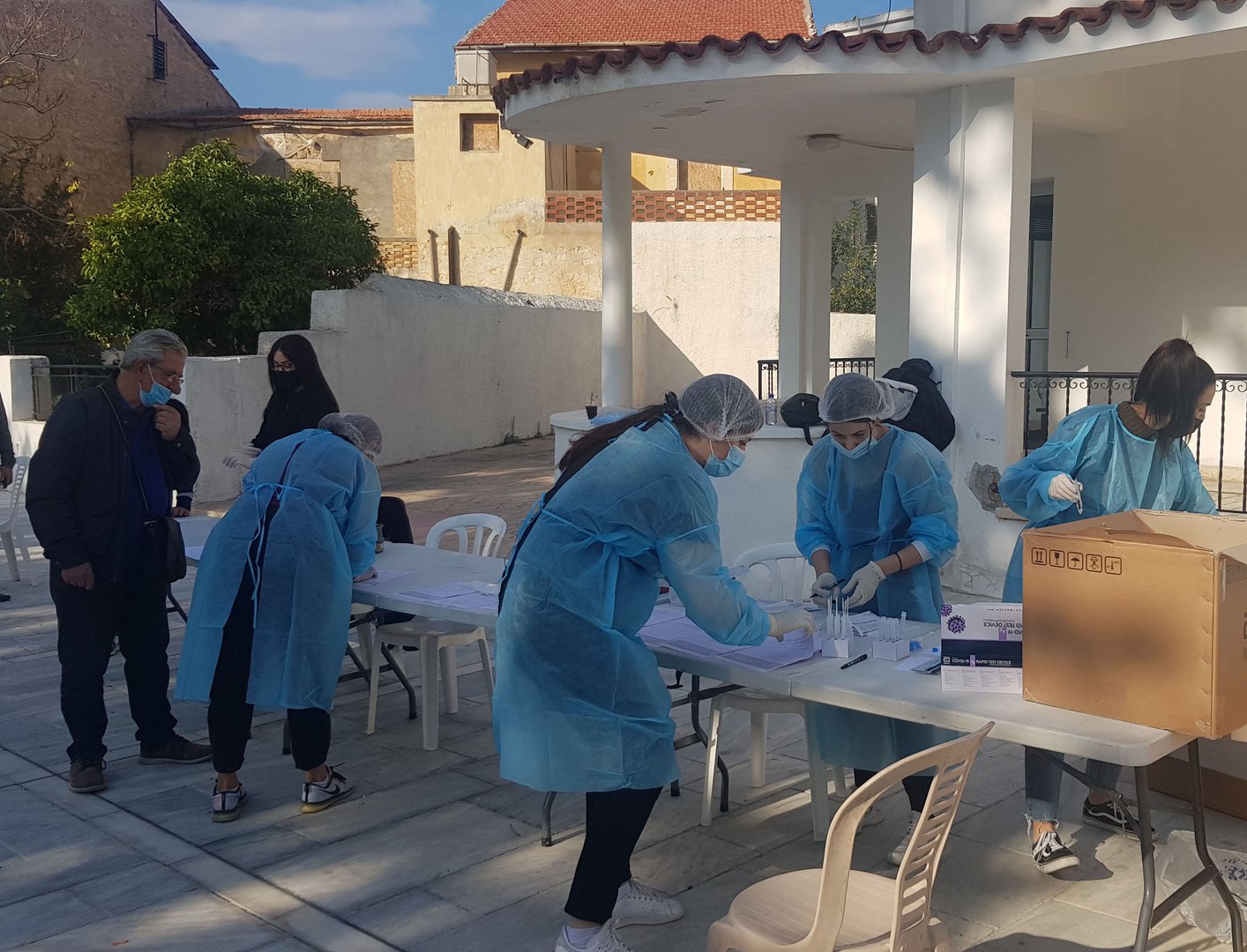 image Coronavirus: Rapid testing sites for Tuesday