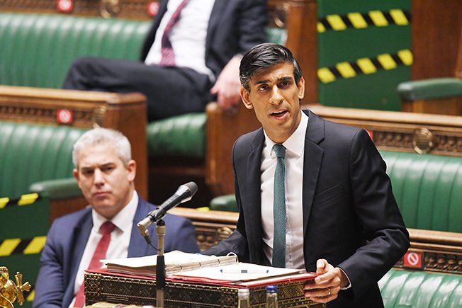image UK budget tries to manage £400bn in debt