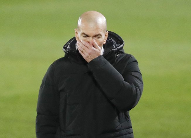 image Real Madrid coach Zidane tests positive for coronavirus