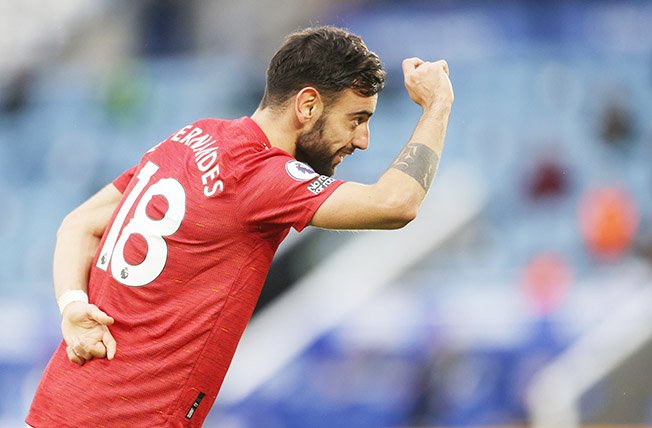 image Fernandes named Player of Month for record fourth time