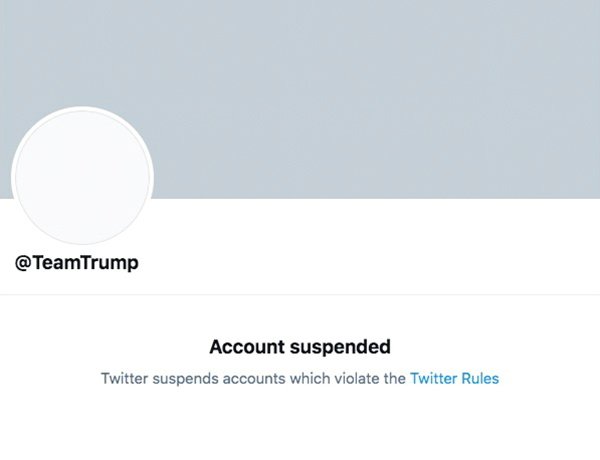 image Twitter deletes Trump account and tweets on @POTUS, other platforms ban Parler