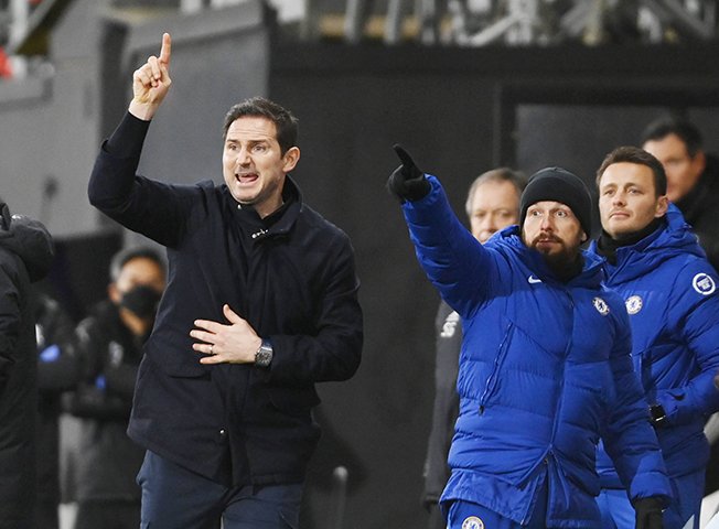 image Lampard says Chelsea’s focus is on top-four battle rather than title race