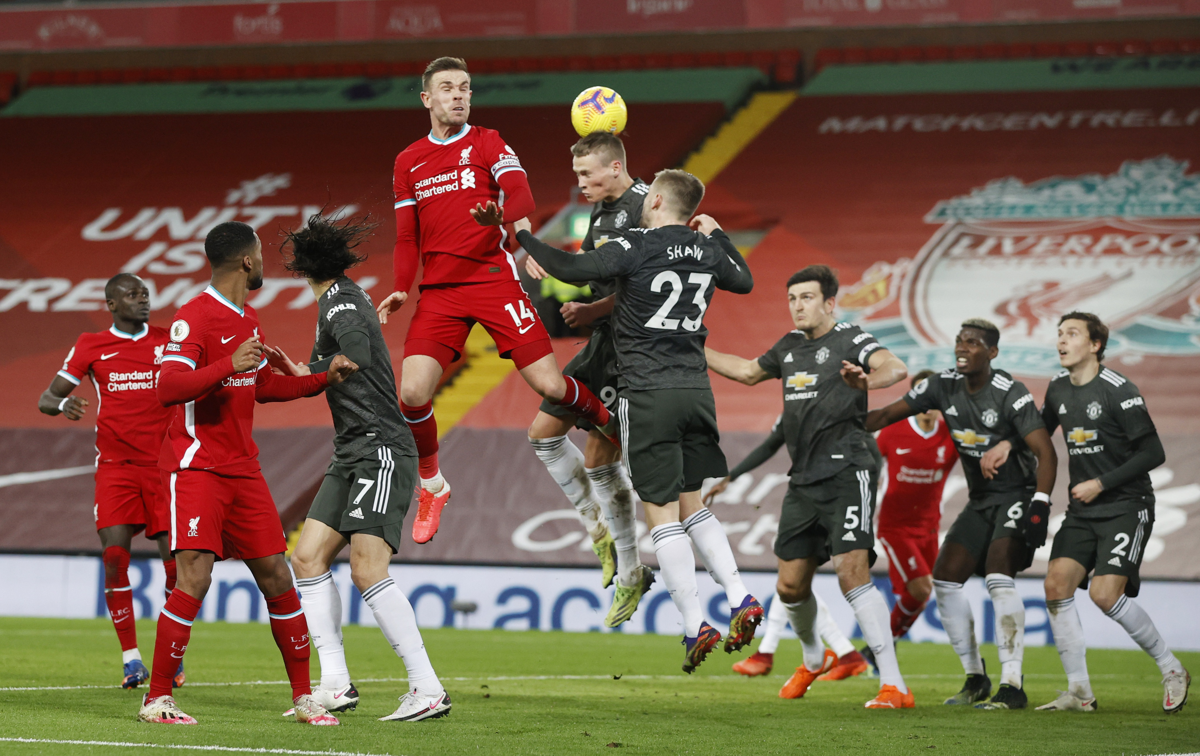 image Liverpool and United fire blanks, Tottenham win at Sheff United
