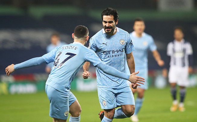 image Rampant Man City crush West Brom to return to the top