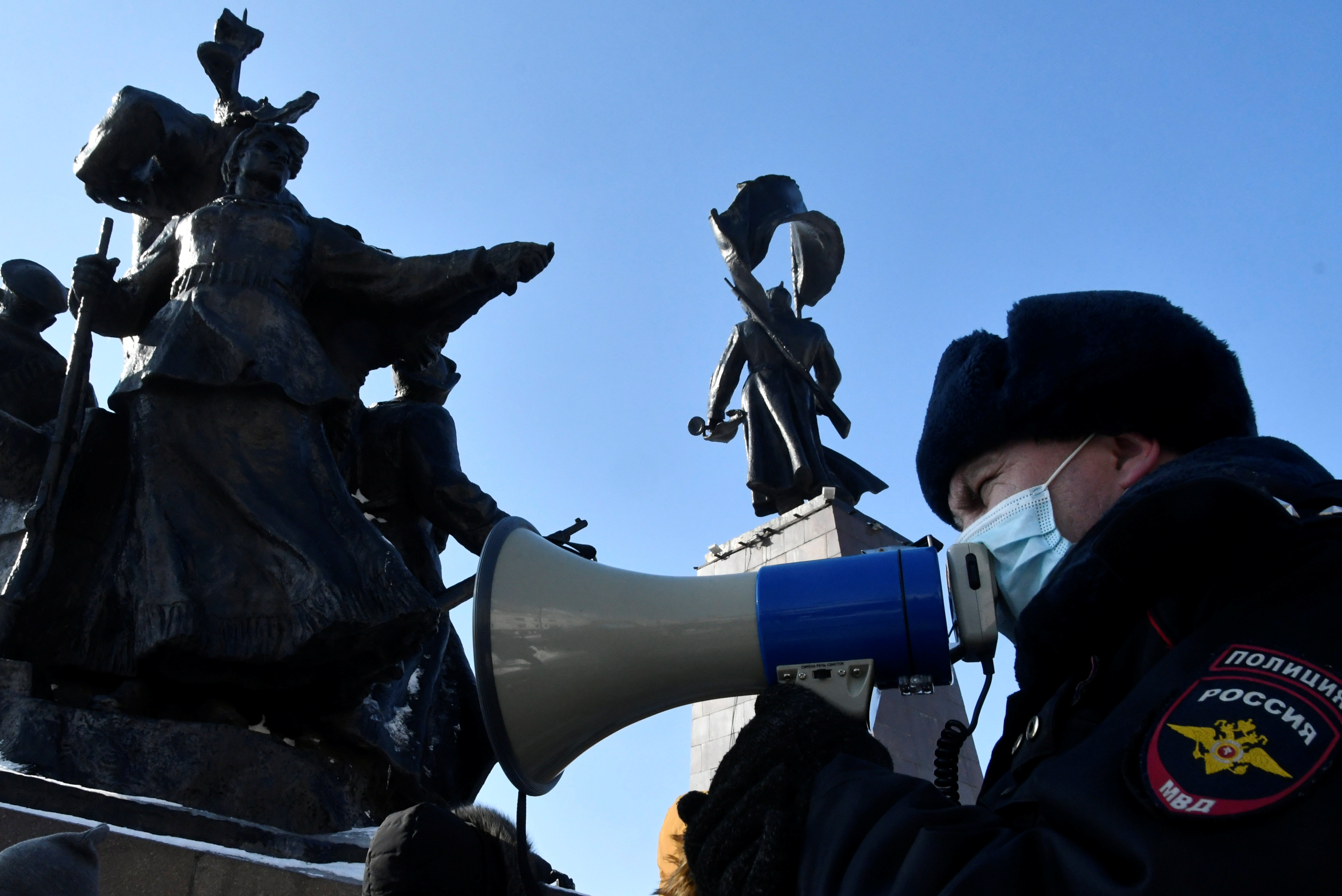 image Russia detains over 2,700 at protests against jailing of Kremlin critic Navalny (Update 3)