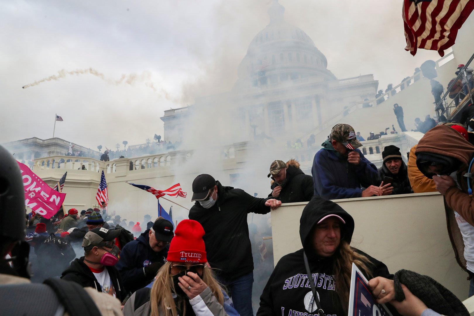 image Trump to blame for death of woman trampled in Capitol riot, family member says