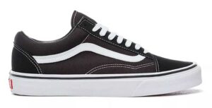Fashion3 Vans Old Skool Shoes Black White,