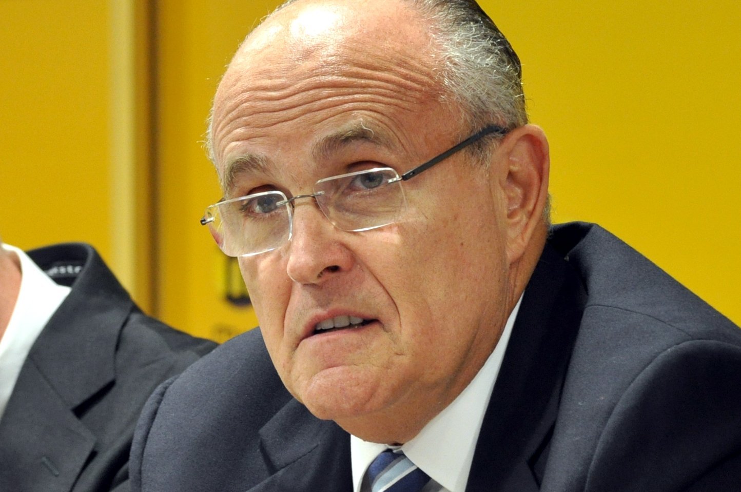 image Giuliani surrenders in Trump election subversion case, $150,000 bond set