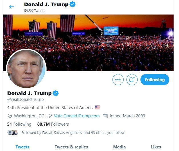 image Twitter, Facebook freeze Trump accounts as tech giants respond to storming of U.S. Capitol