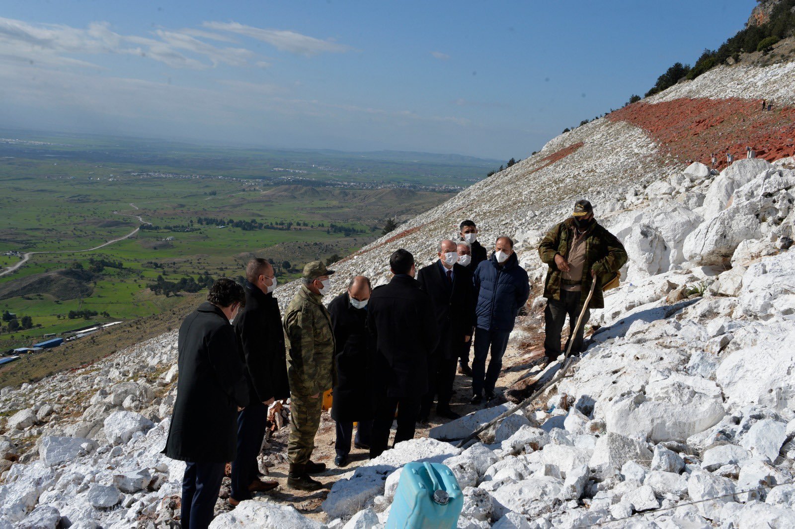 Tatar Inspects The Repainting Works