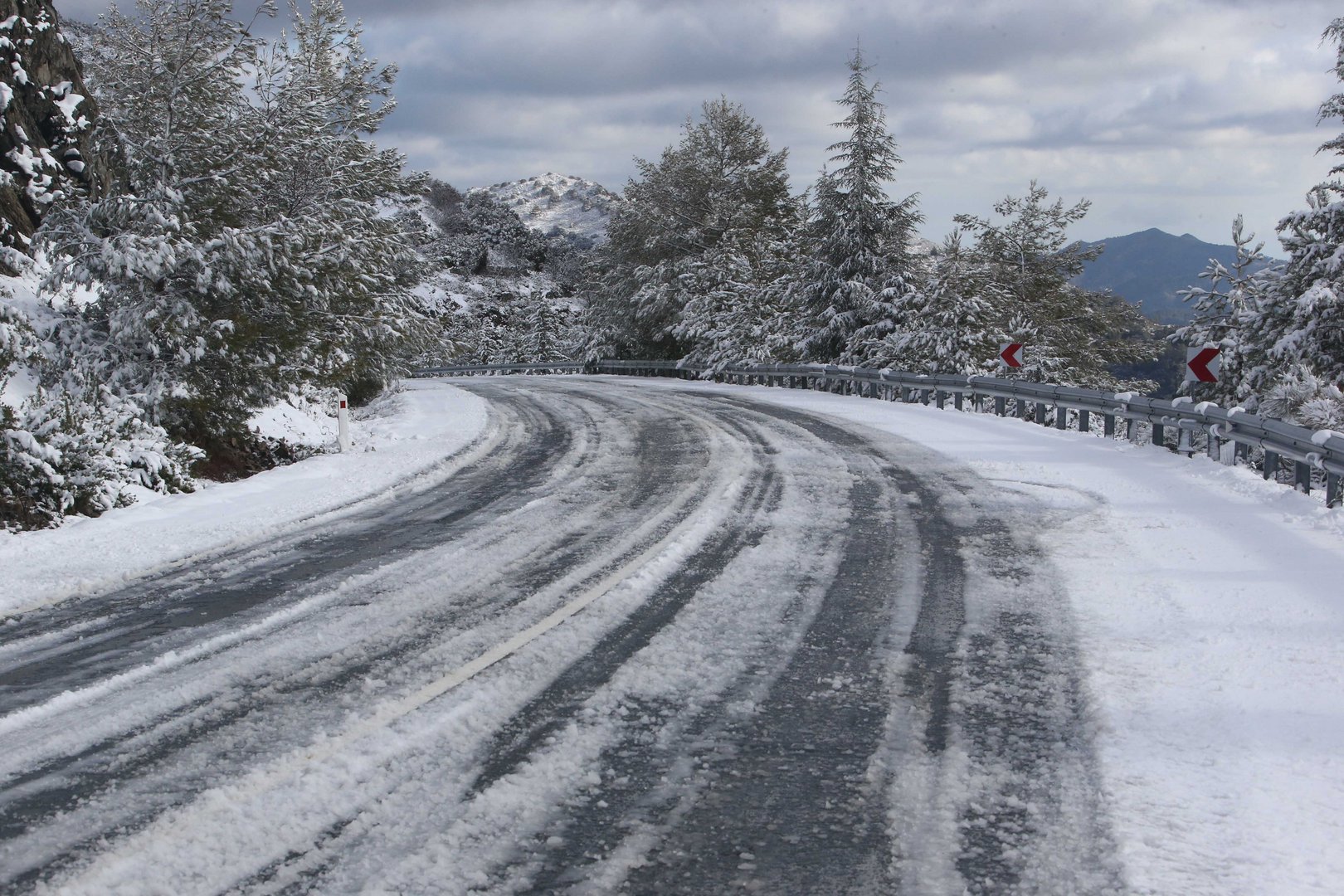 image Yellow warning for low temperatures on Friday night