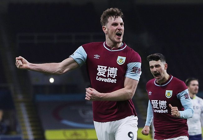 image Wood strikes late as Burnley fight back to sink Villa